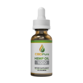 CBDPure hemp oil (1000 mg)
