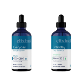 Elixiniol CBD tinctures (4000 mg)