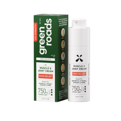 Green Roads' CBD pain cream (750 mg)