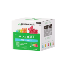 Green Roads' CBD relax gummy bears (300 mg)