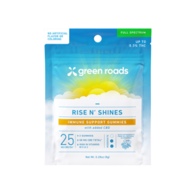 Green Roads' CBD Rise N Shine gummy bears (50 mg)