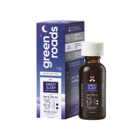 Green Roads' Broad-spectrum CBD sleep oil (750 mg)