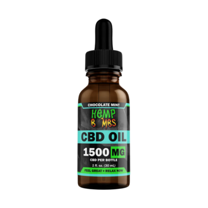 Hemp Bomb's CBD oil (1500 mg)