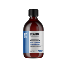 Bottle of Hempmeds Rsho blue label (1000 mg)