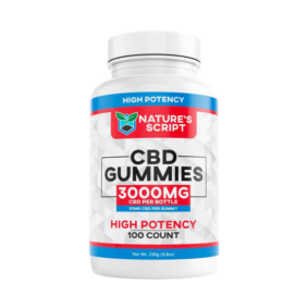Nature's Script High-Potency Gummies 3000 mg