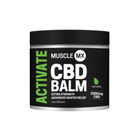 MuscleMX Activate CBD Balm 2000 mg
