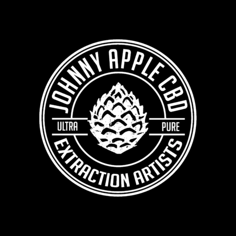 Johnny Apple CBD company logo