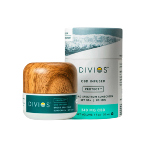 Divios CBD sunscreen package