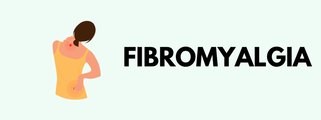 Banner reading "fibromyalgia"