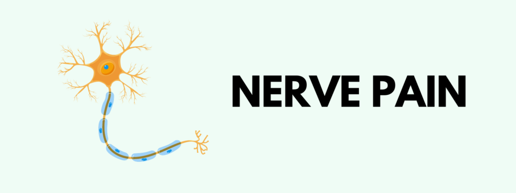 banner reading "nerve pain"