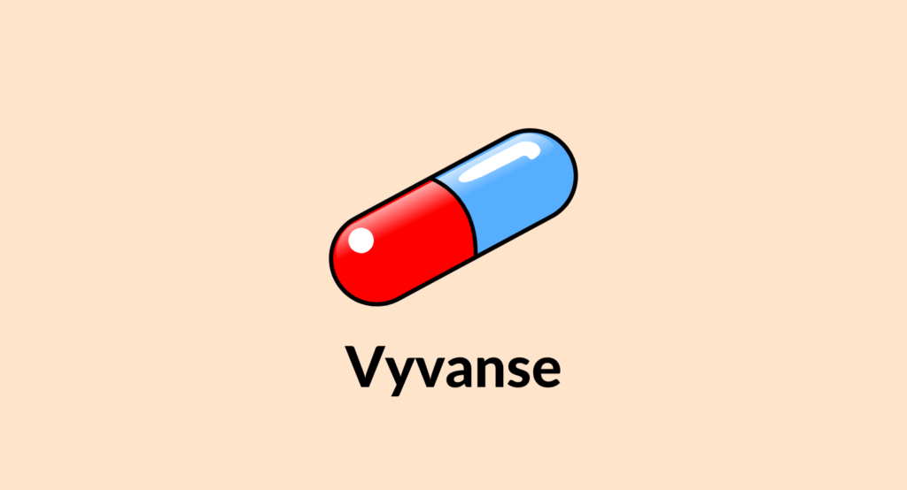 Illustration of Vyvanse pill