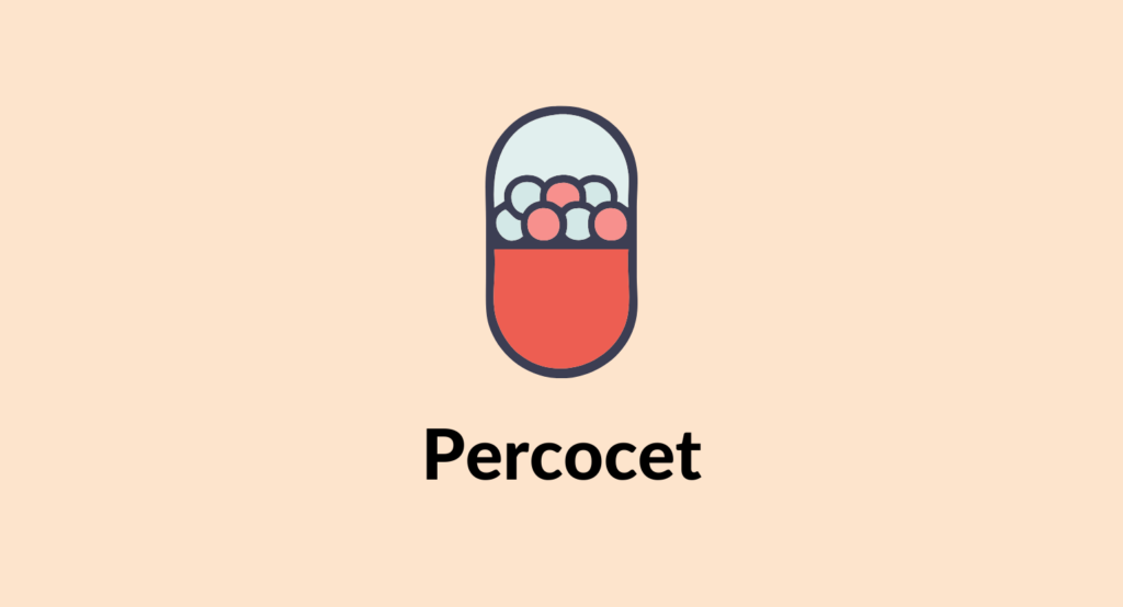 Percocet capsule (illustration)