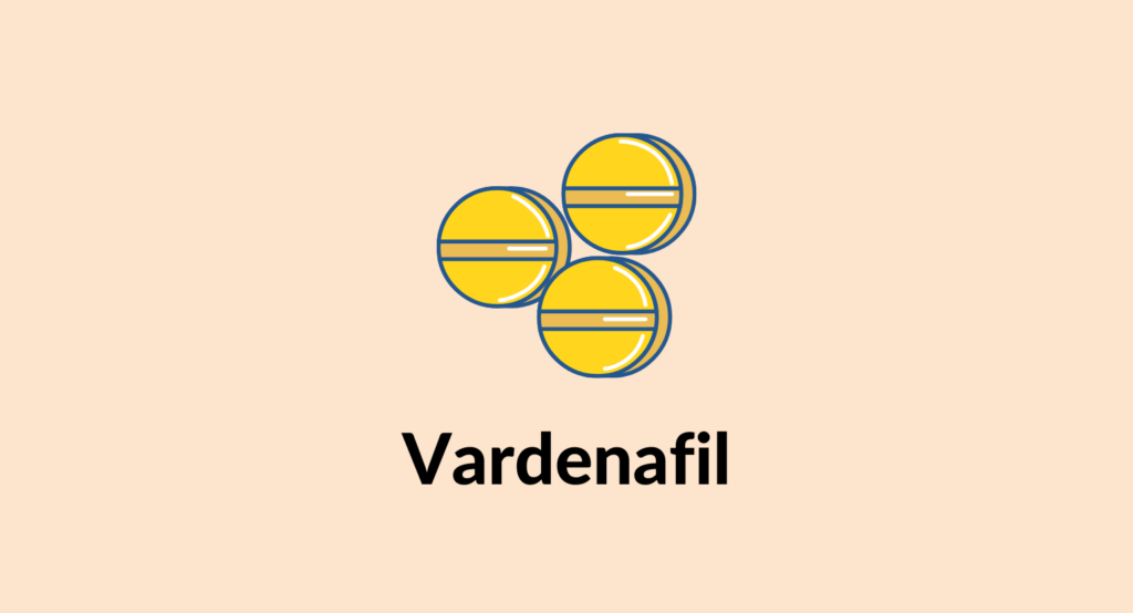 Vardenafil tablets (illustration)