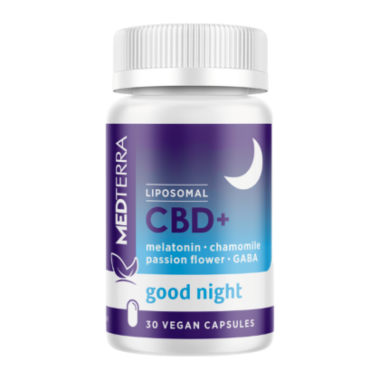 Medterra Liposomal CBD Good Night capsules