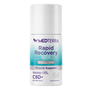 Medterra rapid recovery cbd roll-on (1000 mg)
