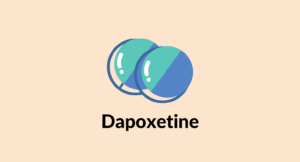 Illustration of dapoxetine tablets