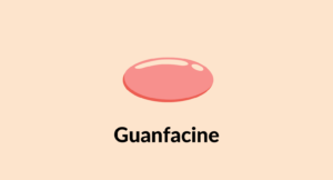 Illustration of a guanfacine gel capsule