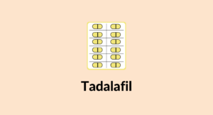 Illustration of tadalafil tablets