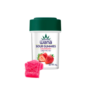Wana Sour CBD:THC Gummies Pack